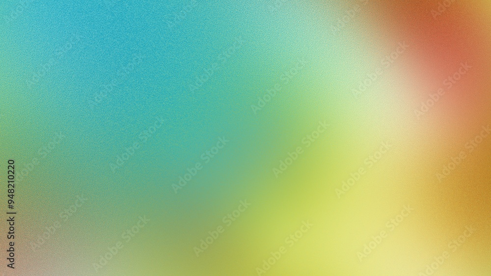 Poster Abstract Digital grainy gradient with a colorful soft noise effect. A unique blend of vintage vibes and lo-fi VHS Glitch Texture.