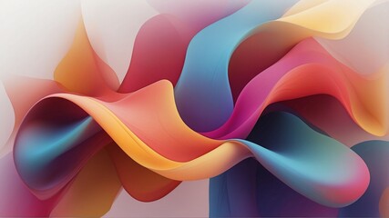 Abstract gradient with vibrant colors blending smoothly.