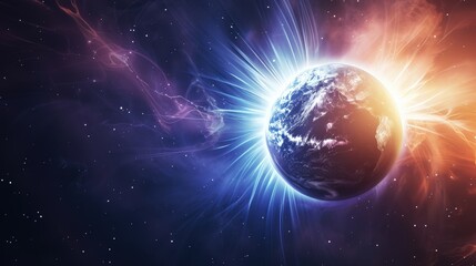 How Earth's magnetic field protects us from solar radiation