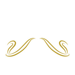 sparkling gold ribbon background for gift