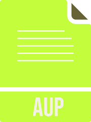 AUP ip file icon fill rounded corners