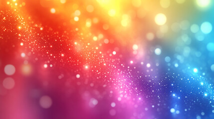 Vibrant Shimmering Wallpapers, Bright and Colorful Backgrounds with Glitter and Light Effects