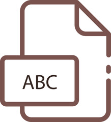 ABC ip file icon