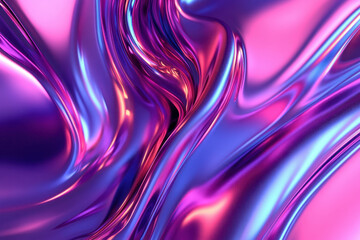 Abstract Liquid Metal.