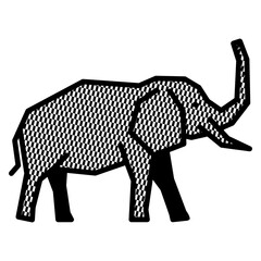 Fototapeta premium Elephant icon