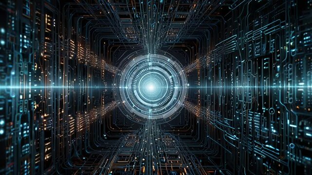 abstraction Looping Video background technology 
