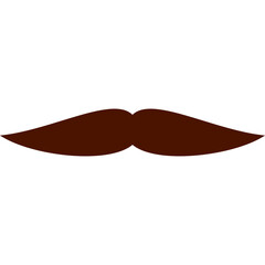 Man Mustache Flat
