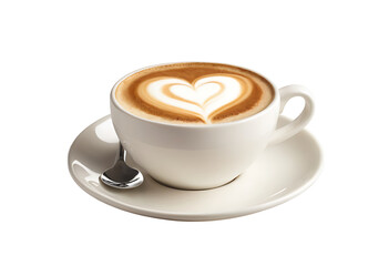 cup of coffee with heart