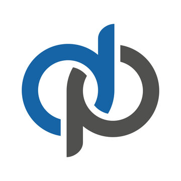 dp qb letter link logo template