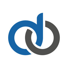 do letter link logo template