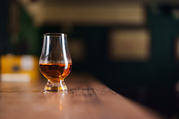 Single malt whisky glass