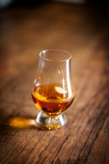 Single malt whisky glass