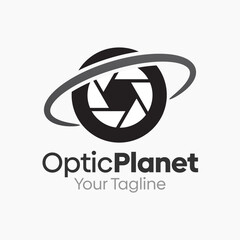 Optic Planet Logo Design Template. Good for Business, Agency, Community and Organization