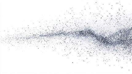 Obraz premium Silver Glitter Explosion