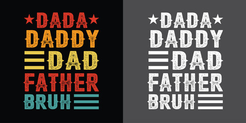 Typography vector father's quote t-shirt design dad quotes dad t-shirt design