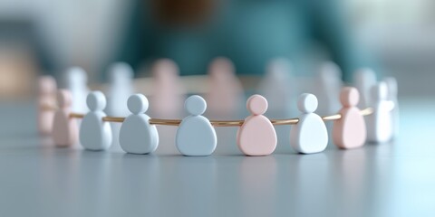 Obraz premium Seamless Teamwork Connection: Emphasizing Business Collaboration and Strengthening Ties for Success, Graphic Resources, Wallpapers, Brochure, Advertising,