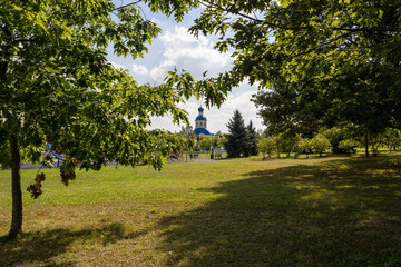 
View of the Church of St. Peter and St. Paul in Yasenevo 