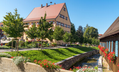 Weiler in Allgäu in the germam alps