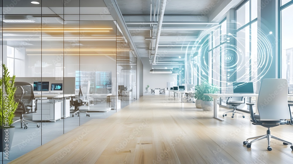 Poster intelligent and interconnected smart office environment with real time occupancy monitoring for impr