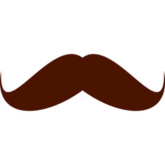 Man Mustache Flat