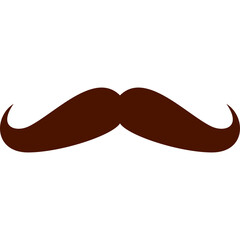 Man Mustache Flat