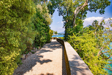 Lake Maggiore lake and in lombardia North Italy