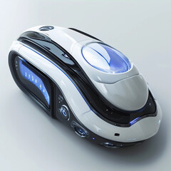 futuristic modern gadget illustration design