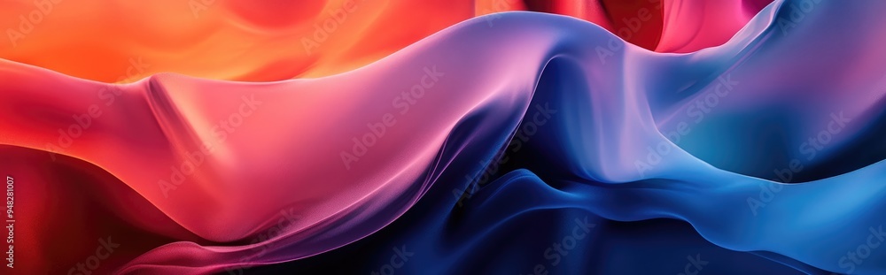 Poster abstract background with a color tone effect featuring 3d rendering