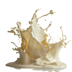 Evaporated milk, Dairy, Isolated on Transparent Background, Graphic Resource for Gourmet Advertising, Menu Design, Website Banners, Packaging, and Social Media Campaigns