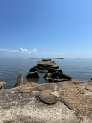 Broken pier to nowhere 