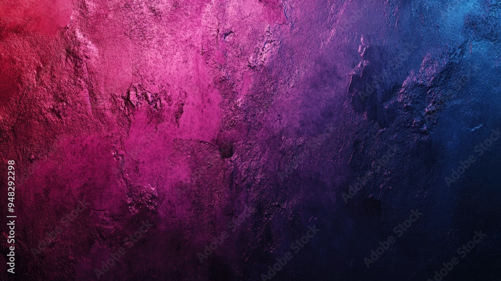 Poster vibrant textured background featuring a dark ambiance with noise effects and a gradient of colors