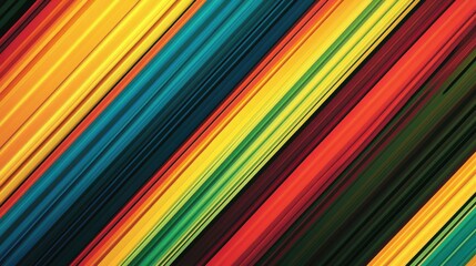 Vibrant striped design suitable for backgrounds and various creative projects