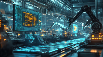 Futuristic Factory.