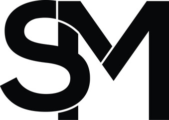 SM  logo design