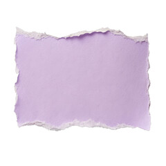Obraz premium Violet paper, isolated on transparent png background,