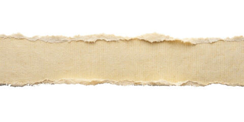 Sheet of paper, isolated on transparent png background,