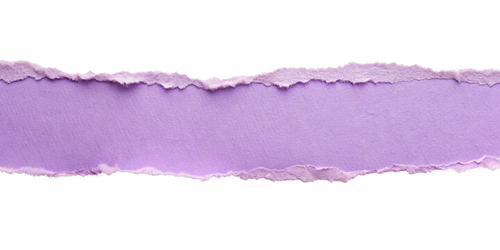 Violet paper, isolated on transparent png background,