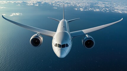 Aerospace industry use of composites fibers, lightweight and strong, crafted for flight efficiency.