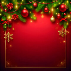 red christmas background