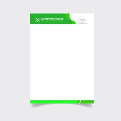 Modern business pad design template design for your business