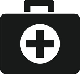 Fototapeta premium first aid kit icon