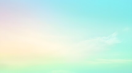 Fototapeta premium Pastel Sky with Clouds.