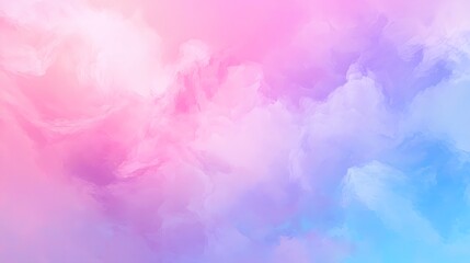 Fototapeta premium Abstract Watercolor Cloud Background.