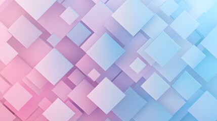 Abstract Geometric Background with Pastel Colors.