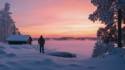 Fototapeta premium Kekri Day in Finland. the nature of Finland. Finland's holiday