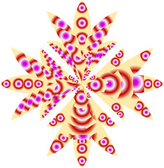 floral motifs of circles and crescents add depth and texture perfect for use in digital art backgrounds and printed materials