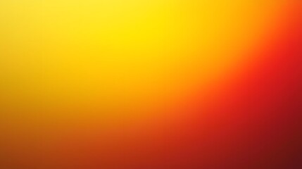 Abstract Yellow to Red Gradient Background.