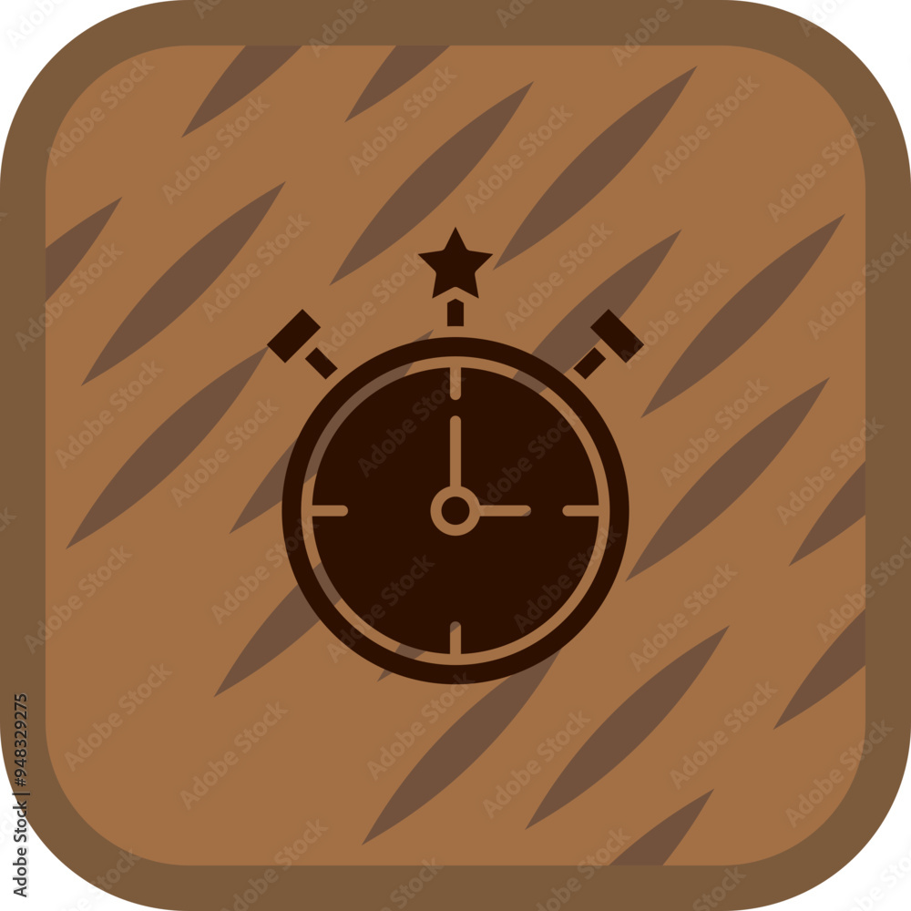 Sticker Timer Icon Design