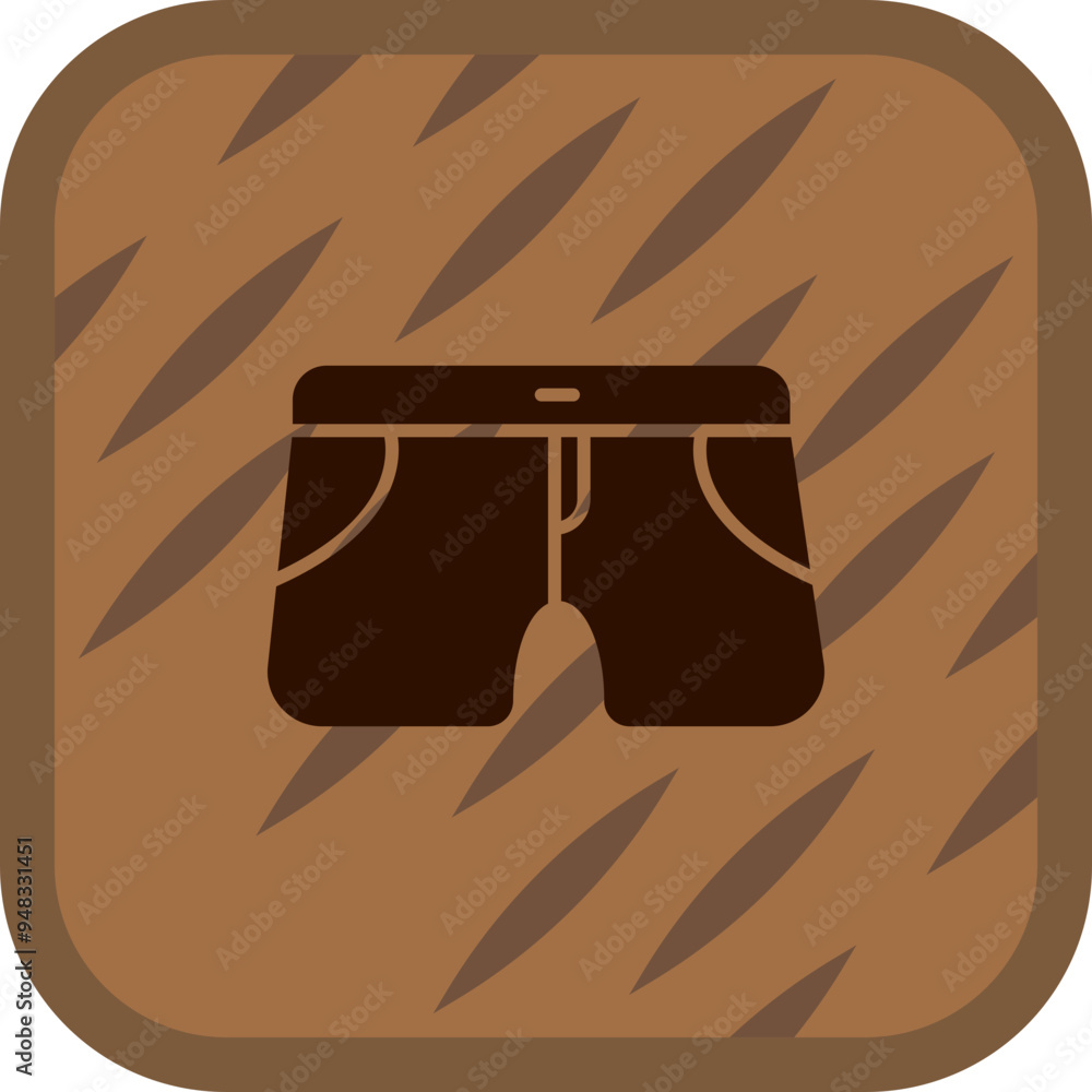 Poster shorts icon design