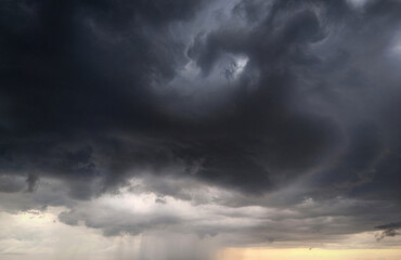 dark cloud nature background